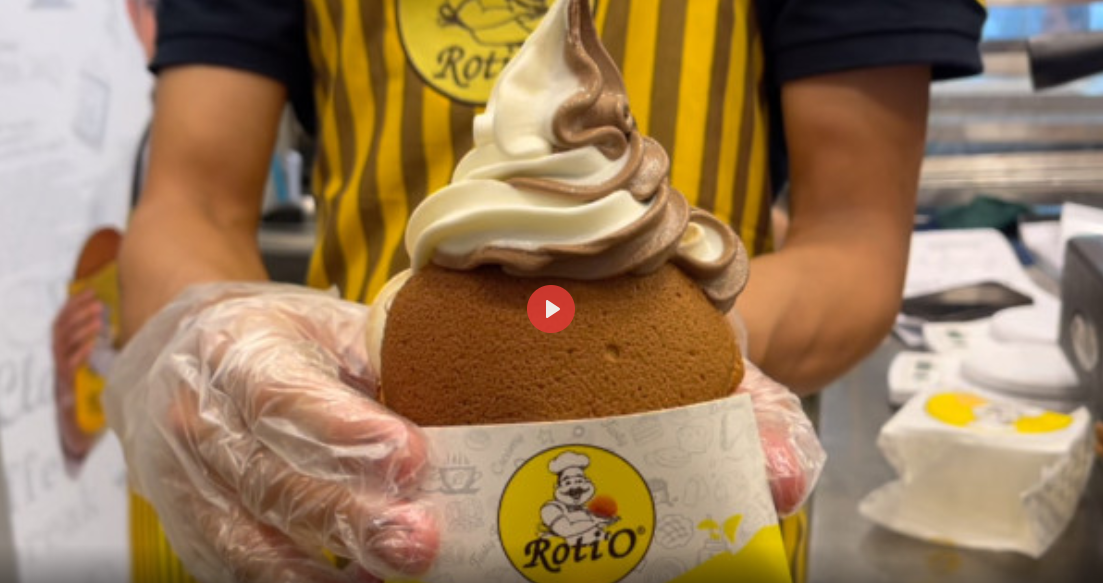Paduan es krim dan roti gurih sampai pastry buah, suguhan baru Roti'O